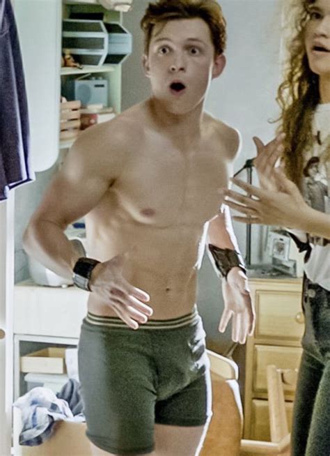 tom holland in underwear|Spider